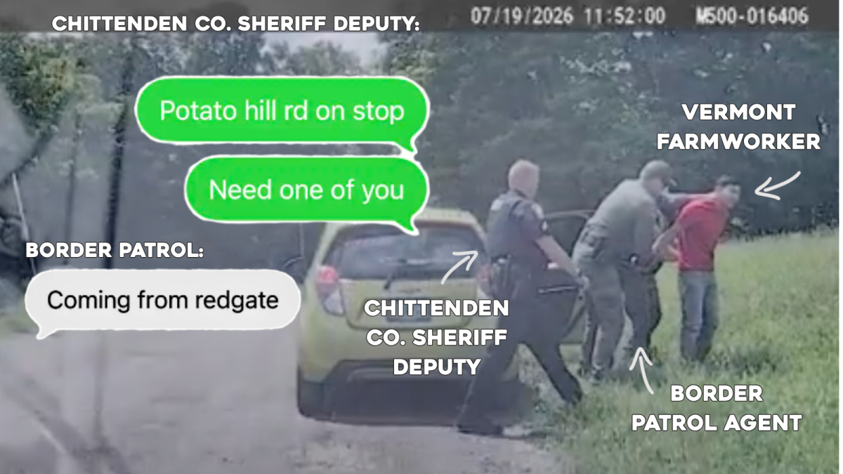 DRT アーテックス　Border Patrol Chittenden Sheriff Department and Border Patrol team up to deport